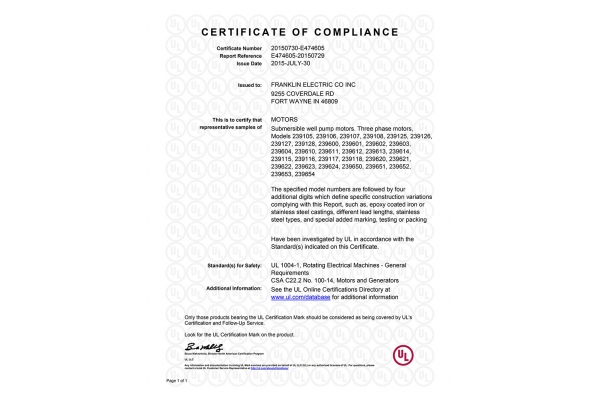 E474605-20150729-CertificateofCompliance